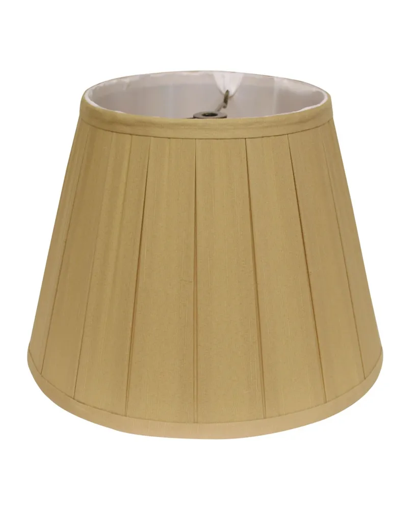 Cloth&Wire Slant English Box Pleat Softback Lampshade with Washer Fitter