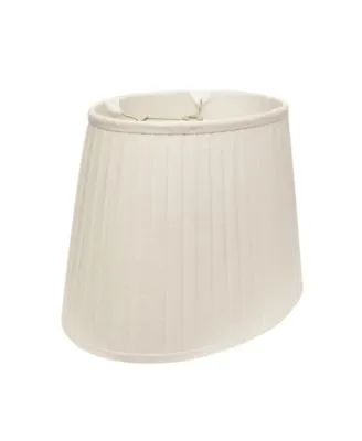 Cloth Wire Slant Linen Oval Side Pleat Softback Lampshade With Washer Fitter Collection