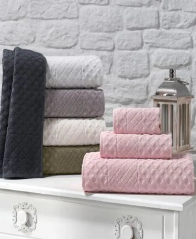 Enchante Home Vague 4-Pc. Bath Towels Turkish Cotton Towel Set - Macy's