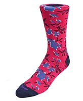Duchamp London Men's Floral Dress Sock