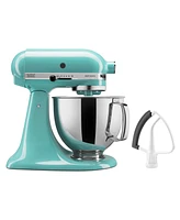 KitchenAid Artisan Series Bundle 5-Quart Tilt-Head Stand Mixer with Flex Edge Beater KSM150FE