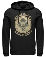 Disney Pixar Men's Up Wilderness Explorer Badge, Pullover Hoodie
