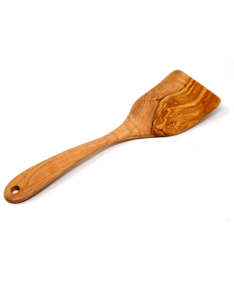 BeldiNest Olive Wood Pan Paddle Spatula