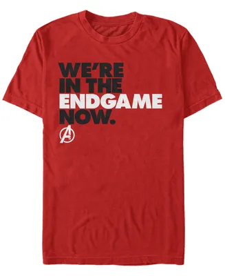 Marvel Men's Avengers Endgame We're the Game Now, Short Sleeve T-shirt