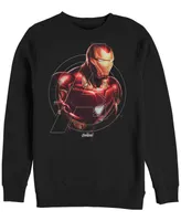 Marvel Men's Avengers Endgame Iron Man Centered Logo