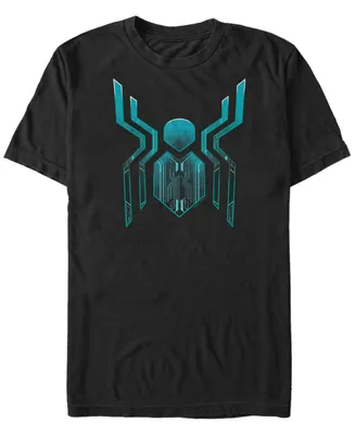 Marvel Men's Spider-Man Far From Home Tech Spider Logo, Short Sleeve T-shirt