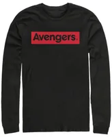 Marvel Men's Avengers Classic Logo, Long Sleeve T-shirt