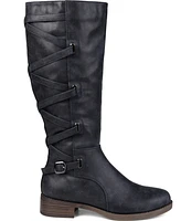 Journee Collection Women's Carly Wide Calf Boots