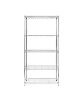 Honey Can Do 5-Tier Heavy Duty Steel Shelving Unit