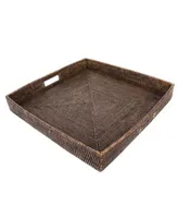 Artifacts Trading Company Rattan Square Ottoman Tray Collection