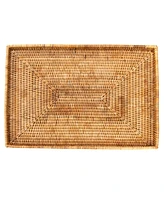 Artifacts Rattan Rectangular Flat Tray