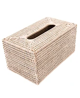 Artifacts Rattan Rectangular Tissue Box Cover