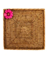 Artifacts Rattan Square Flat Tray