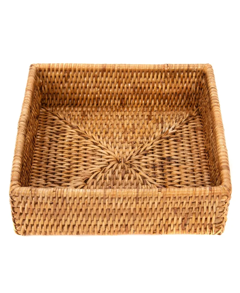 Artifacts Rattan Luncheon Napkin Holder