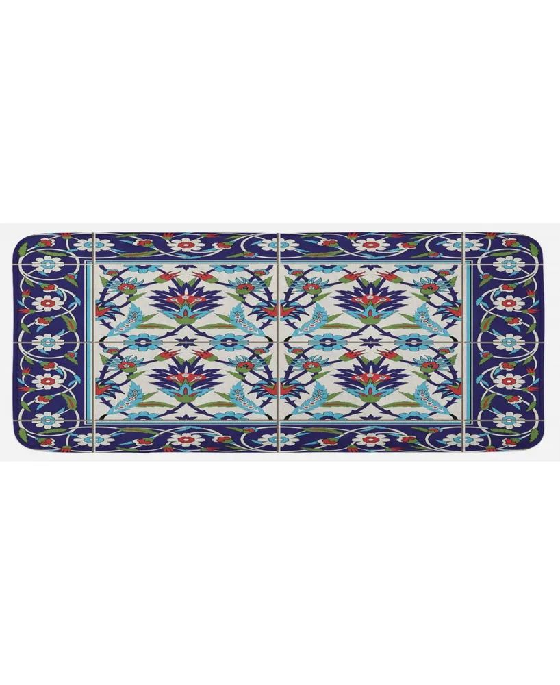 Ambesonne Turkish Pattern Kitchen Mat