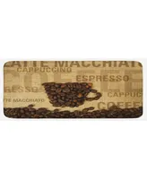 Ambesonne Coffee Kitchen Mat