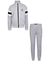 Jordan Little Boys 2-Pc. Tricot Track Jacket & Pants Set