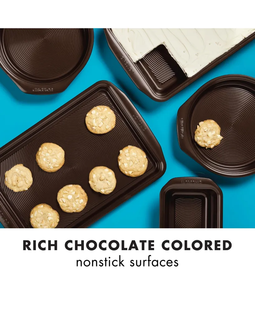 Circulon Symmetry Nonstick Chocolate Brown 5-Pc. Bakeware Set