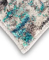 Scott Living Expressions Precipice Lagoon 8' x 11' Area Rug