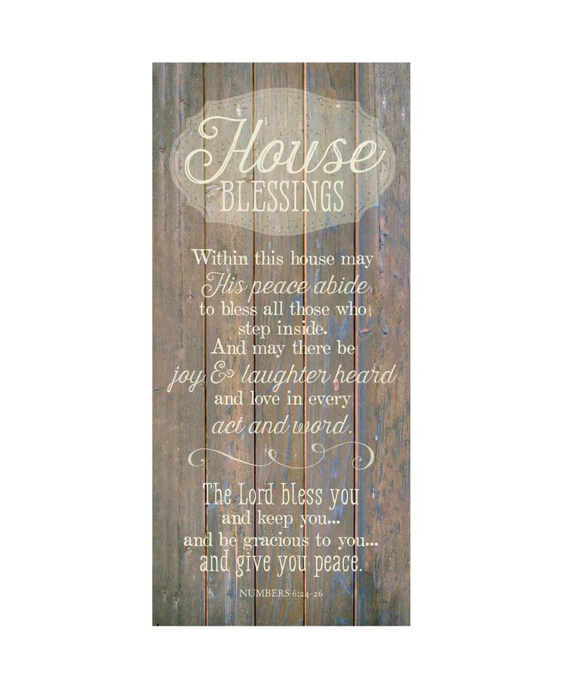 Dexsa House Blessing New Horizons Wood Plaque, 5.5" x 12"