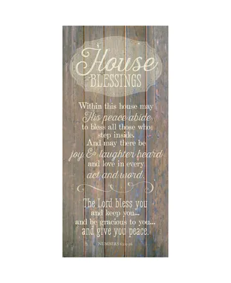 Dexsa House Blessing New Horizons Wood Plaque, 5.5" x 12"