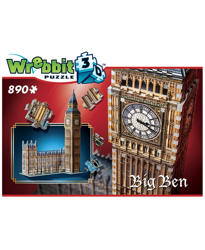 Wrebbit Big Ben 3D Puzzle- 890 Pieces