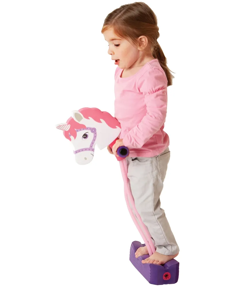 Fundamental Toys Hop Squeak Unicorn Pogo Jumper
