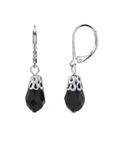 2028 Silver-Tone Drop Earrings