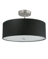 Dainolite 3 Light Incandescent Semi Flush Mount