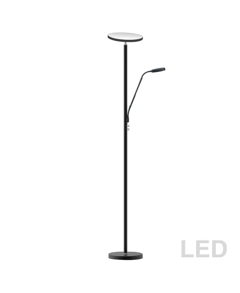 Dainolite 2 Light Mother and Son Led Floor Lamp