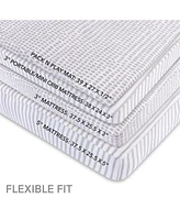 Ely's & Co. Waterproof Pack N Play Portable Crib Sheet ( Pack of 2 )