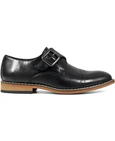 Stacy Adams Big Boy Desmond Cap Toe Monk Strap Shoe