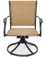 Closeout! Beachmont Ii Outdoor Swivel Rocker, Created for Macy's