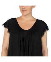 Ellen Tracy Plus Yours to Love Short Sleeve Top