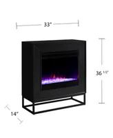 Southern Enterprises Kiran Color Changing Electric Fireplace