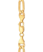 Figaro Link 22" Chain Necklace 18k Gold-Plated Sterling Silver or