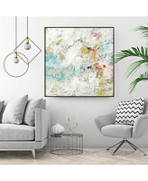 Giant Art 20" x 20" Frost Ii Art Block Framed Canvas