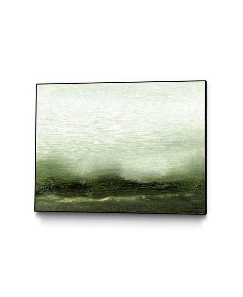 Giant Art 20" x 16" Verdant Iii Art Block Framed Canvas