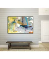 Giant Art 32" x 24" Deviation I Art Block Framed Canvas