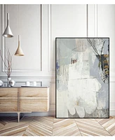 Giant Art 40" x 30" Joule Iii Art Block Framed Canvas
