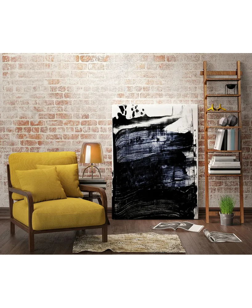 Giant Art 36" x 24" Squeegee Ii Museum Mounted Canvas Print