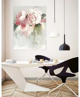 Giant Art 40" x 30" Peonies Museum Mounted Canvas Print