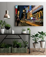 Giant Art 20" x 16" Times Square Rays of Light Iv Museum Mounted Canvas Print