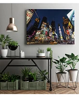 Giant Art 24" x 18" Times Square Billboards Museum Mounted Canvas Print