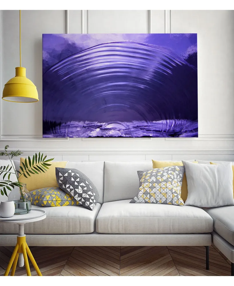 Giant Art 14" x 11" Ripple Museum Mounted Canvas Print