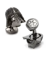 Star Wars Darth Vader Crystal Helmet Cufflinks