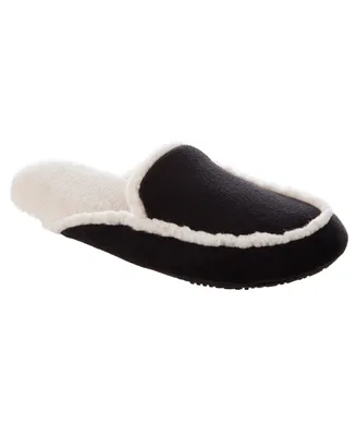 Isotoner Microsuede Alex Scuff with 360 Surround Memory Foam Slipper, Online Only