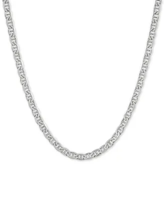 Mariner Link 22" Chain Necklace (3-1/2mm) 18k Gold-Plated Sterling or SilverSilver