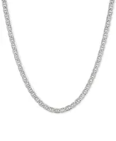 Mariner Link 22" Chain Necklace (3-1/2mm) 18k Gold-Plated Sterling or SilverSilver