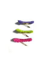 Soho Style Beaded Neon Hair Clip 3 Piece Set